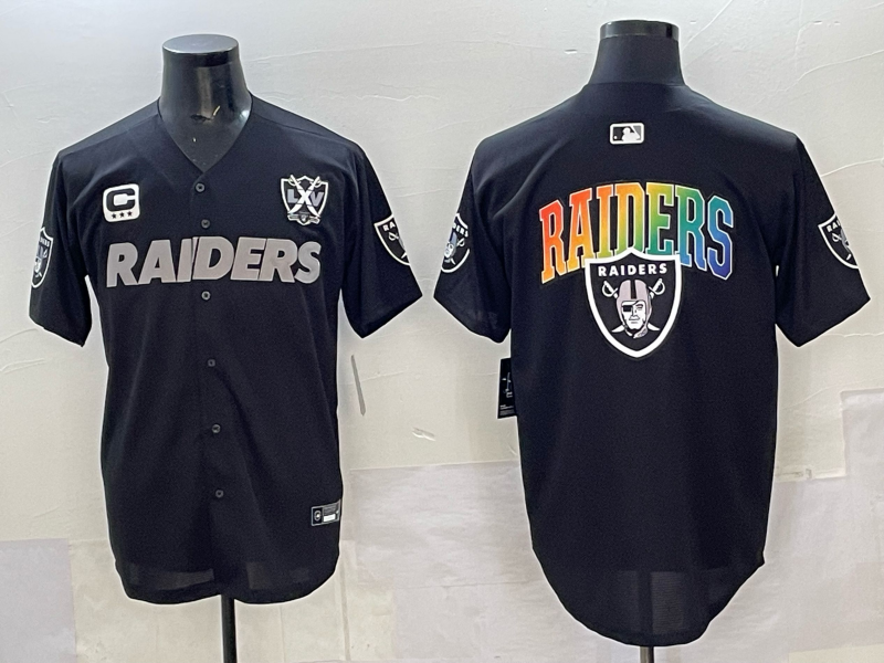 Men Oakland Raiders blank Black Nike 2025 Limited NFL Jersey 011->oakland raiders->NFL Jersey
